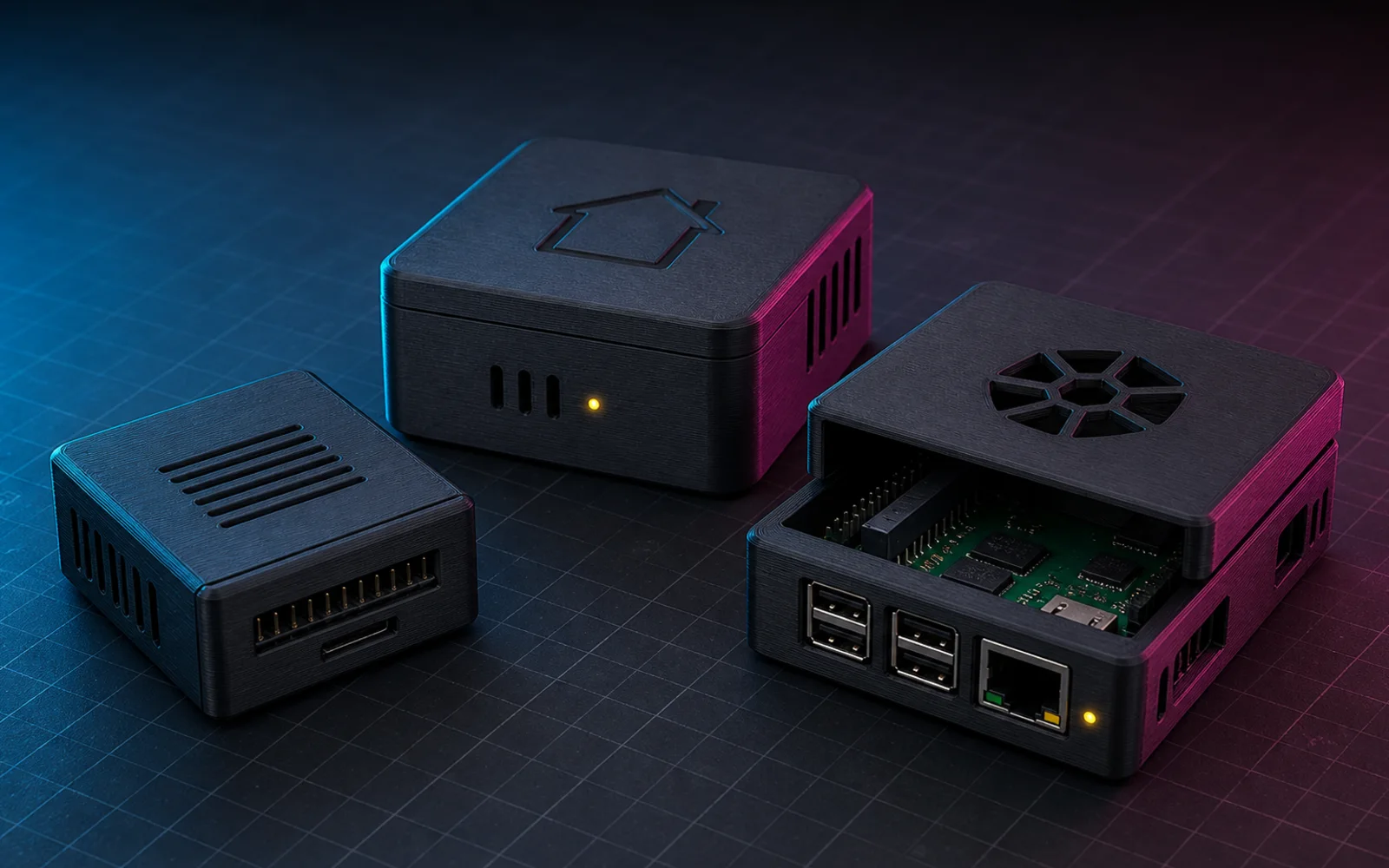 3D-gedruckte Gehäuse für Elektronikprojekte