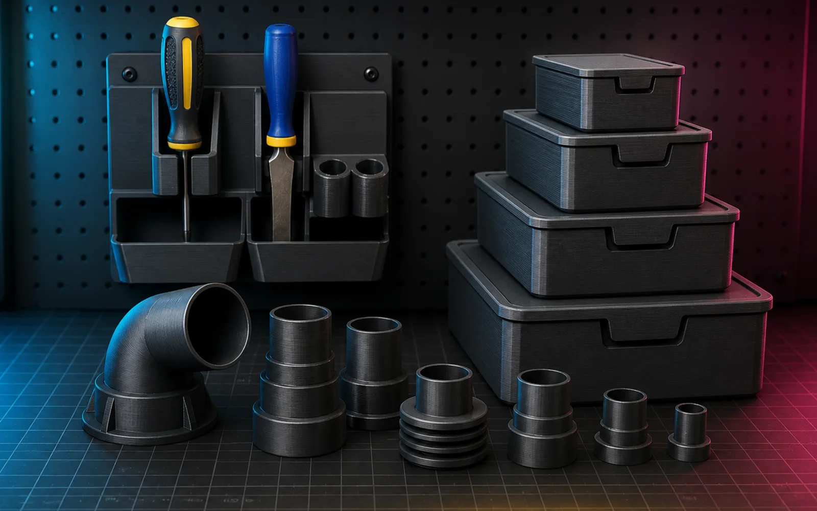 3D-gedruckter Werkzeughalter