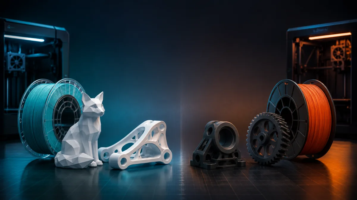 PLA vs. ABS – Welches 3D-Druck Material ist besser?